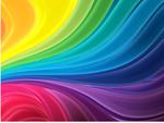 abstract rainbow