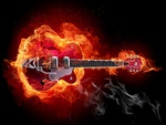 hard rock music guitar