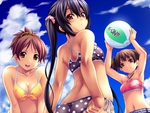 k-on bikini girls