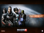 Mass Effect 2 - "Fight for the lost" Wallpaper (Widescreen)