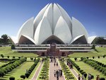 lotus temple modern architecture india