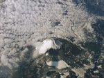 mountain from space