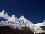 mountains himalaya manaslu