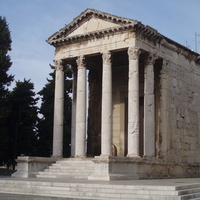 Temple of Augustus, Pula, Croatia