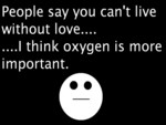 love and oxygen
