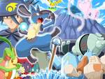 Lucario, master And Other Pokemon