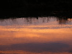 sunset reflection 