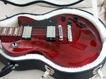 Gibson les paul in case