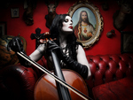 Gothic Musician Lady