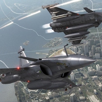 Rafale-C vs. Mig Fulcrum dogfight