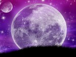 2 PURPLE MOONS