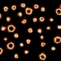 burning fire circles 