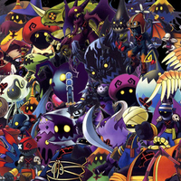 Kingdom Hearts - Lots of Heartless