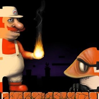 old school-new school mario