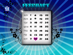 February Calendar 2009