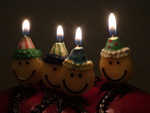 happy candles