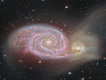 Hydrogen in M51  