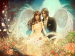 Angel couple