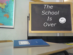 The school is over