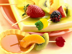 exotic fruits desert