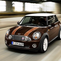 Mini Cooper in black