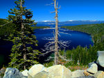 The Emerald Bay From the Lake Tahoe, Sierra Nevada