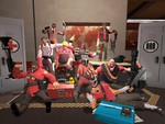 Team Fortress 2 Red Team Pose