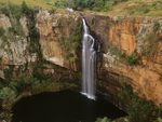 Waterfall in Sabie River, Transvaal, South Africa
