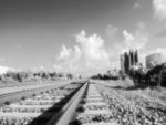 Train Tracks Infrared Filter