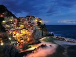 Coast of Manarola, Italy