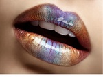 Glitter lips