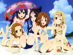 K-On At The Beach