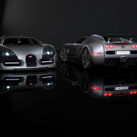 3D Bugatti Veyron 16.4 Carbon