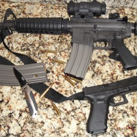 Car15M4 w/ Glock 22gen4