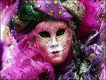 Venitian carnival mask