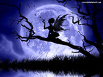 Moonlight purple fairy