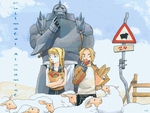Edward, Alphonse, & Winry
