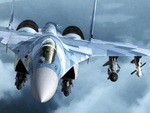 SU-35 Flanker (close)