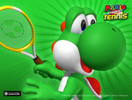 mario power tennis-yoshi