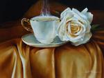 Cup of Tea and a Rose