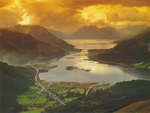 Glencoe Village and Loch Leven