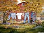country clothes Line