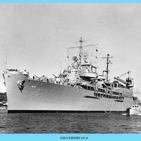 USS CURTISS AV-4 SEA PLANE TENDER