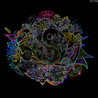 Indefinable Icon Glowing Wallpaper 4x3