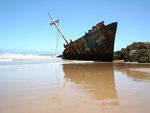 wrecked ship