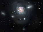 Spiral Galaxy NGC 4911
