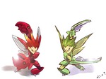 scizor vs scyther