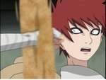 Rock Lee's Fist and Gaara