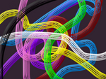colorful lines