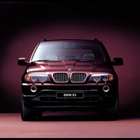 Red BMW X5
